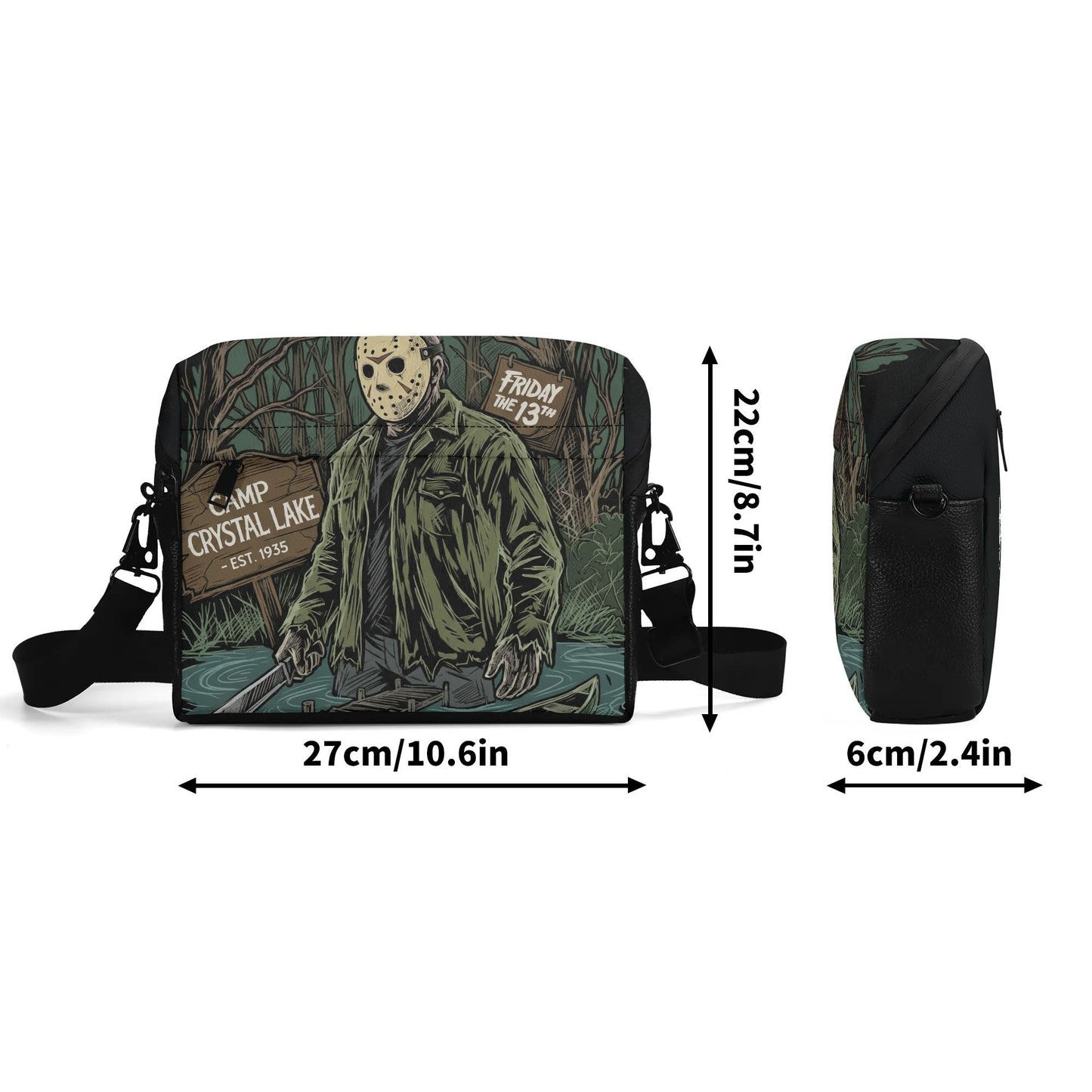Horror Whore (Voorhees) City Pack Messenger Bag