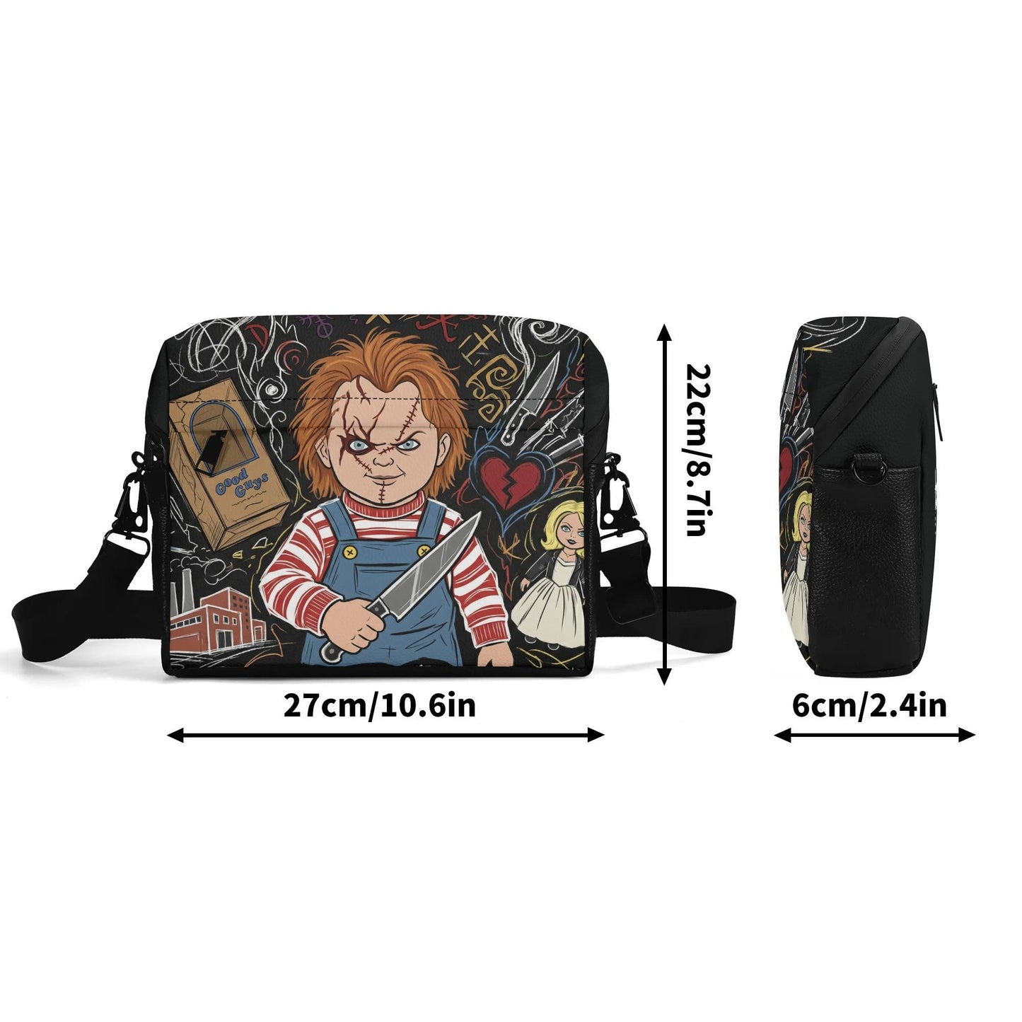 Horror Whore (Chucky) City Pack Messenger Bag