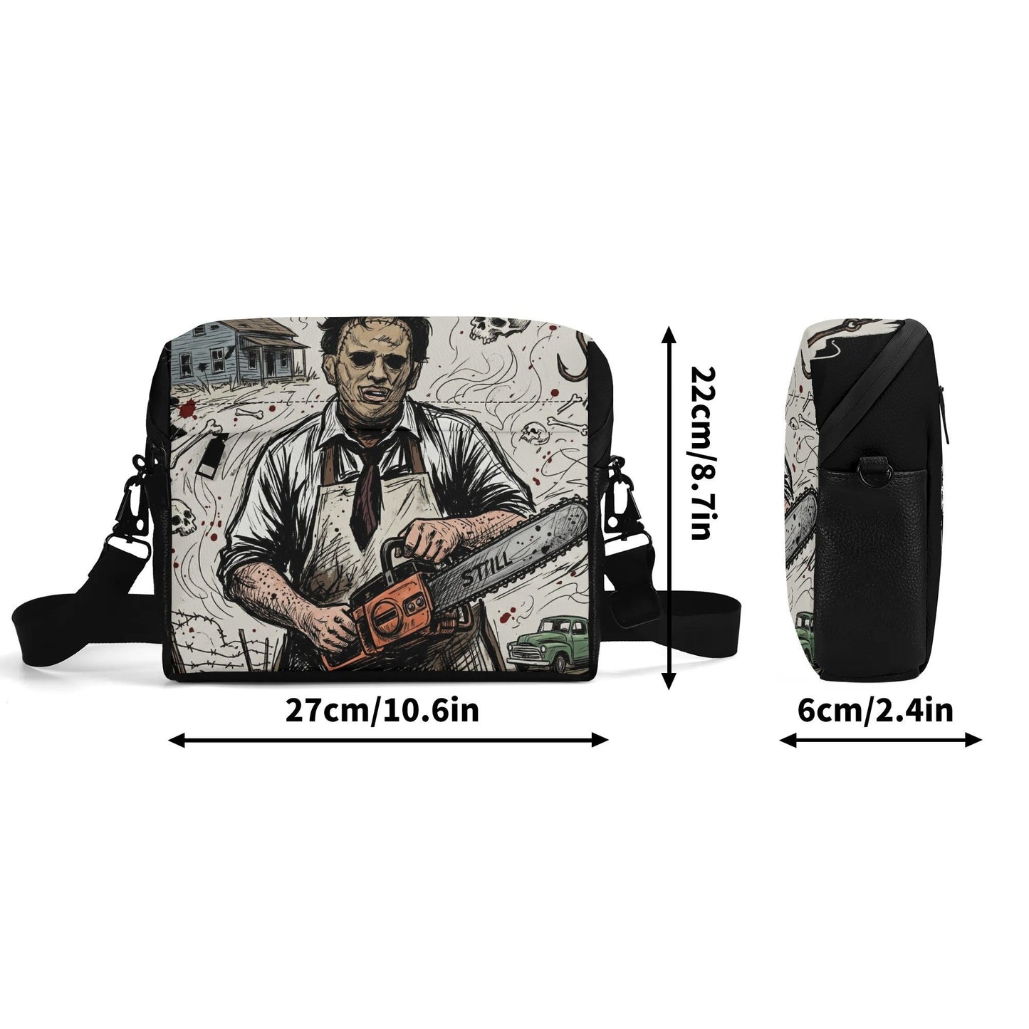 Horror Whore (Leatherface ) City Pack Messenger Bag