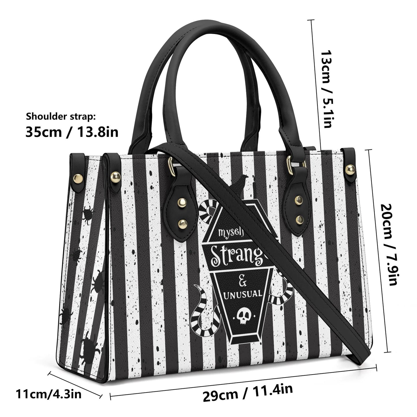 Strange And Unusual Leather HandBag