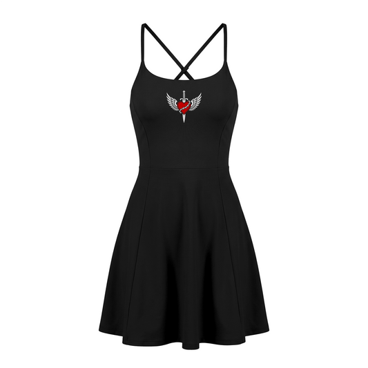 Californication Paneled A-Line Dress
