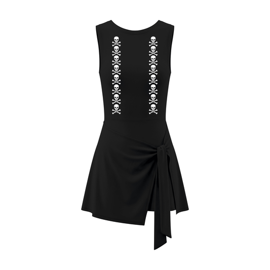 Black Dahlia A-Line Sleeveless Dress