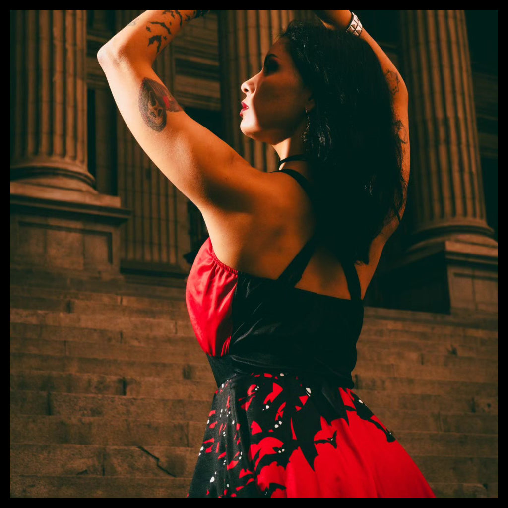 Vamp Sleeveless Dress