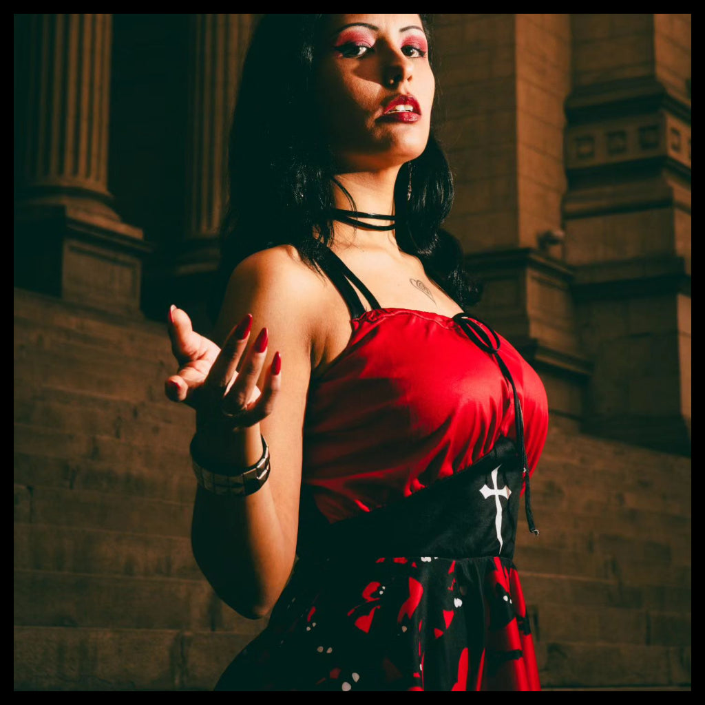 Vamp Sleeveless Dress