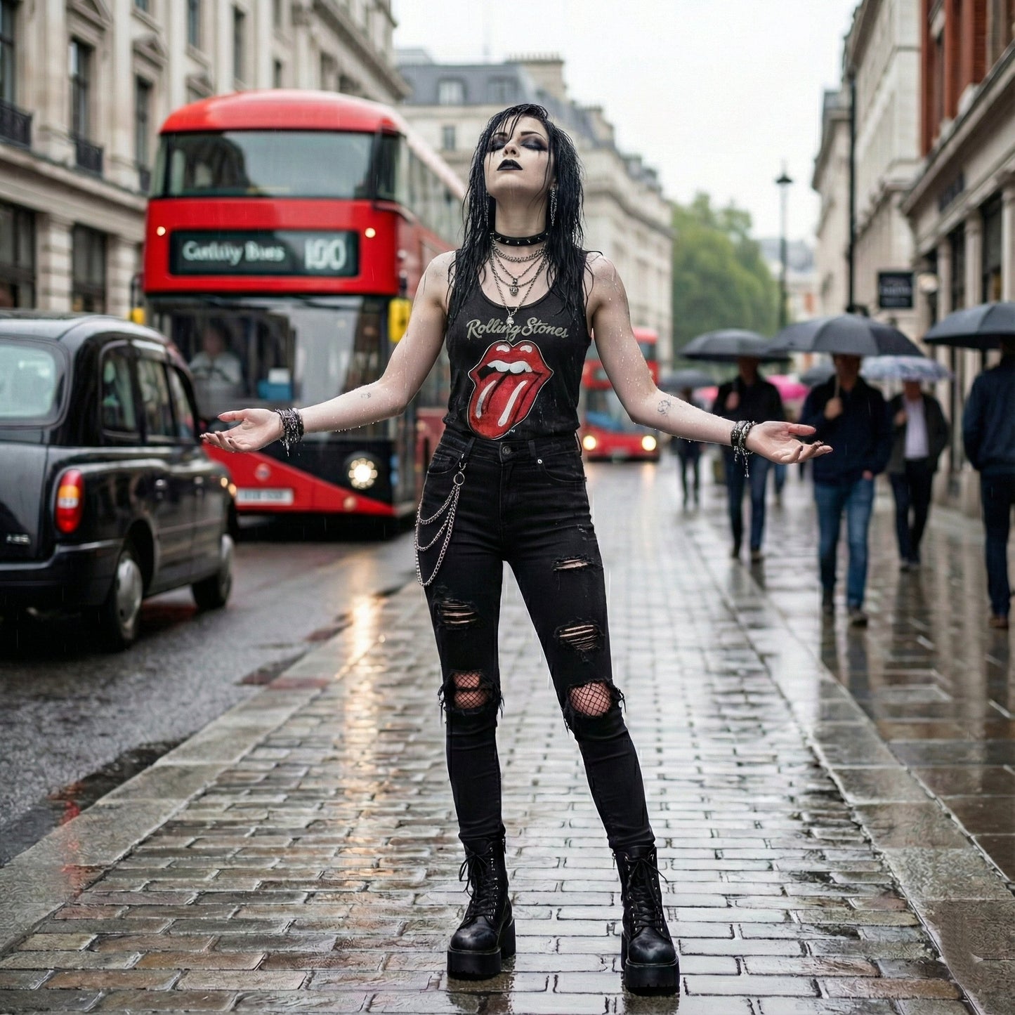 The Rolling Stones Tank Bodysuit