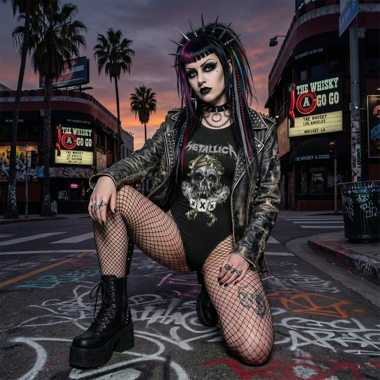 Metallica Tank Bodysuit