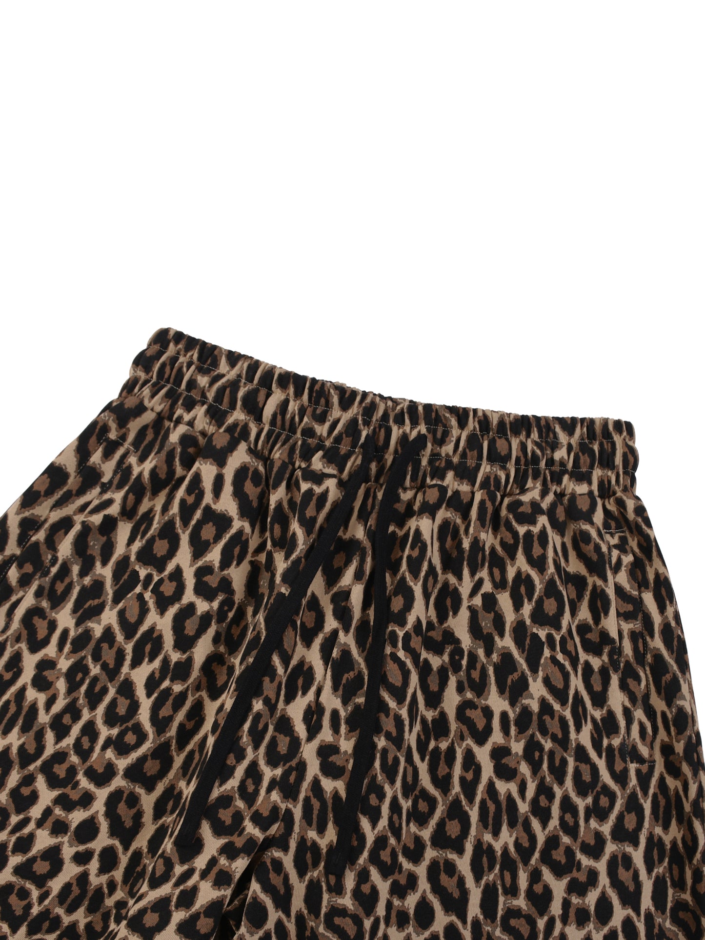 Hellkat Unisex Leopard Barrel Leg Sweatpants