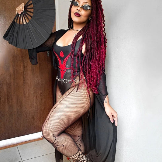 Sabbatic Goat One-piece Reversable Swimsuit