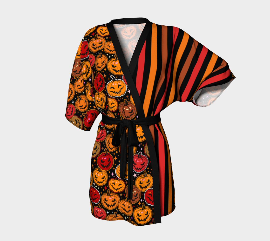 Pumpkin King v.2 Kimono Robe