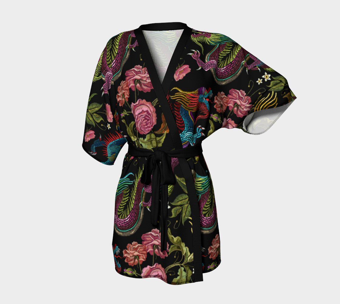 Dragons Life Kimono Robe