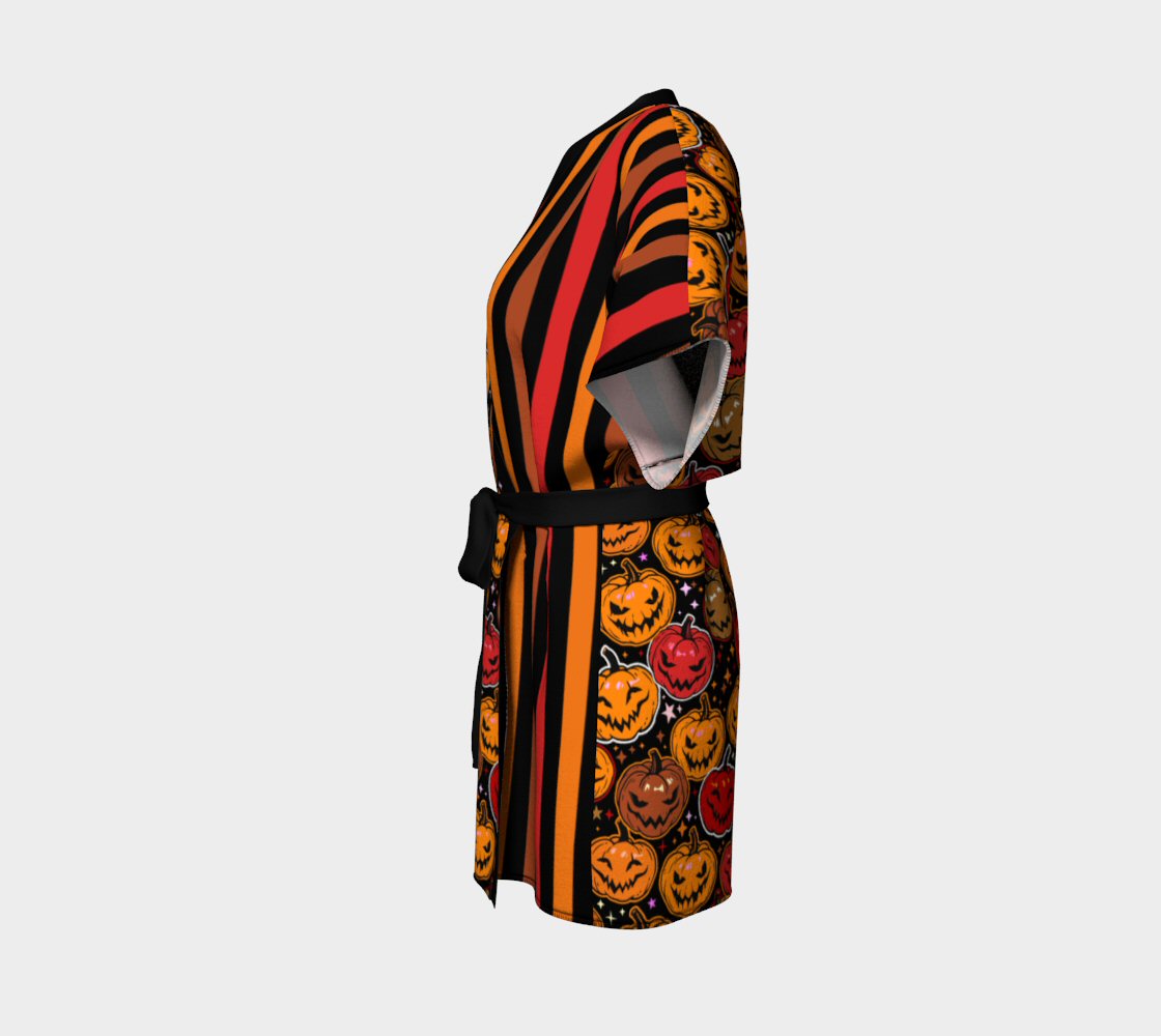 Pumpkin King v.2 Kimono Robe