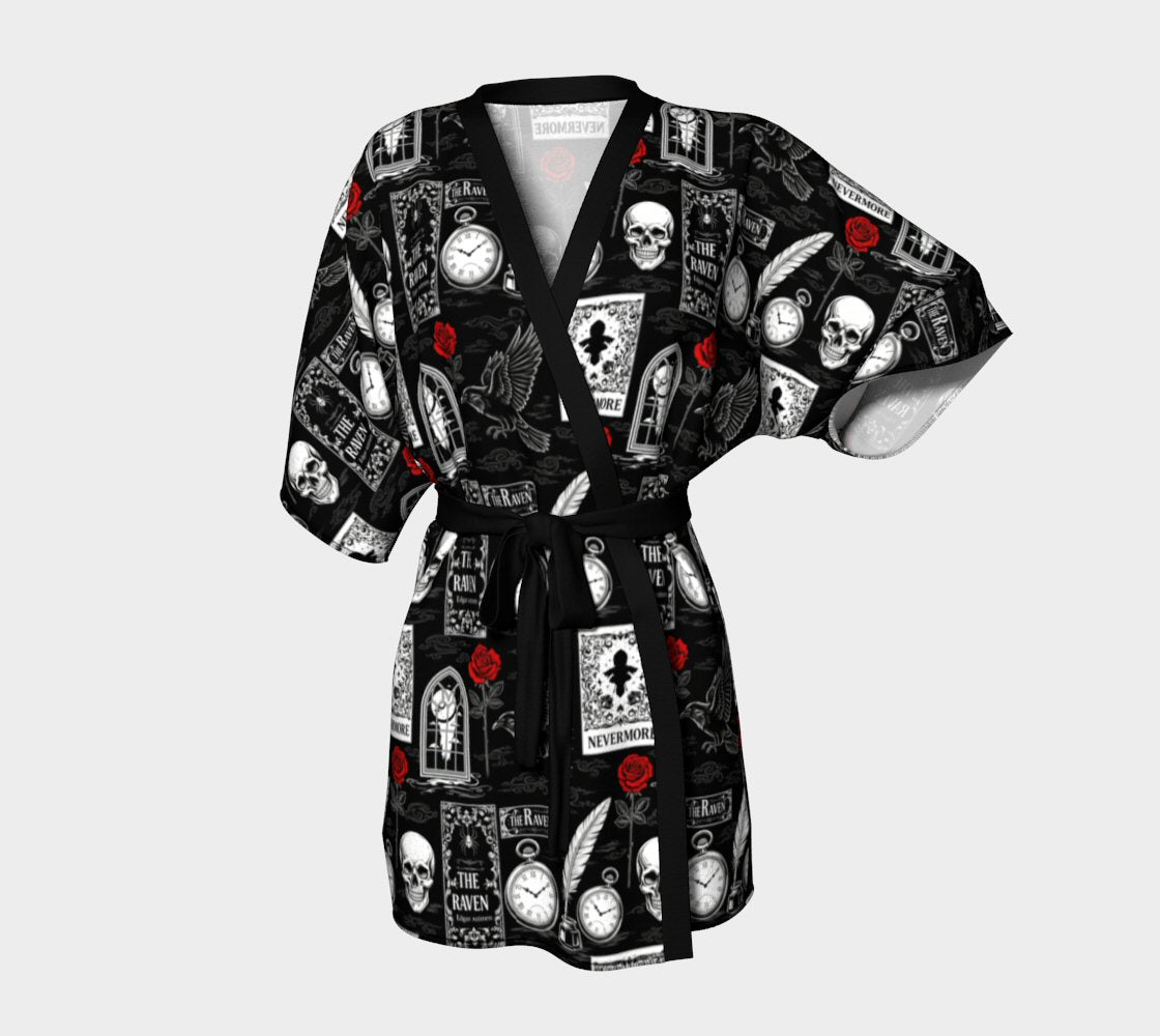 The Raven Kimono Robe