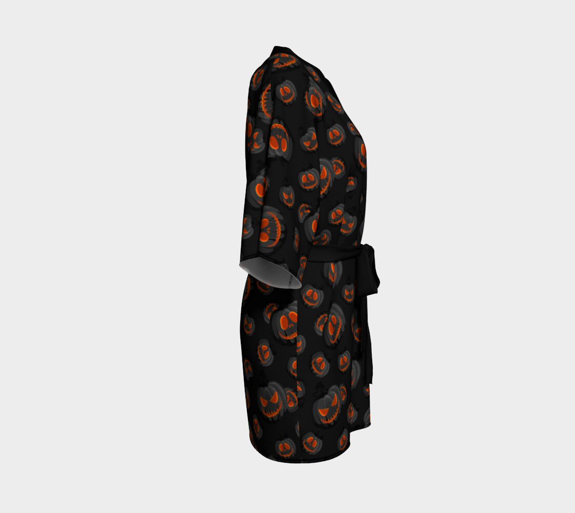 Pumpkin King v.1 Kimono Robe