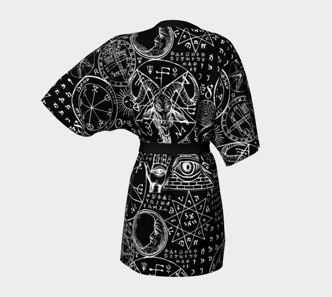 Baphomet Kimono Robe