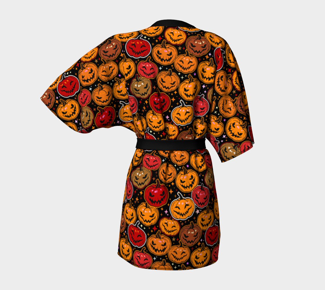 Pumpkin King v.2 Kimono Robe