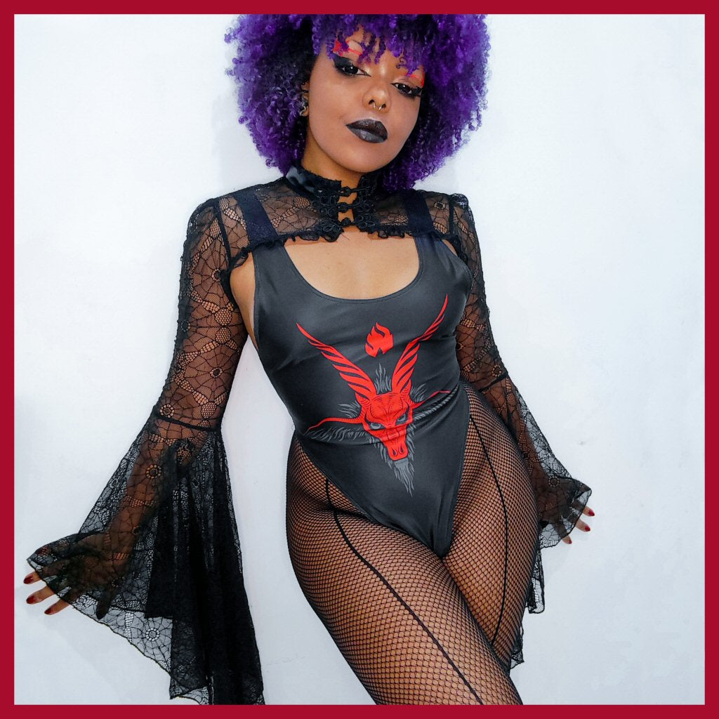 Sabbatic Goat One-piece Reversable Swimsuit