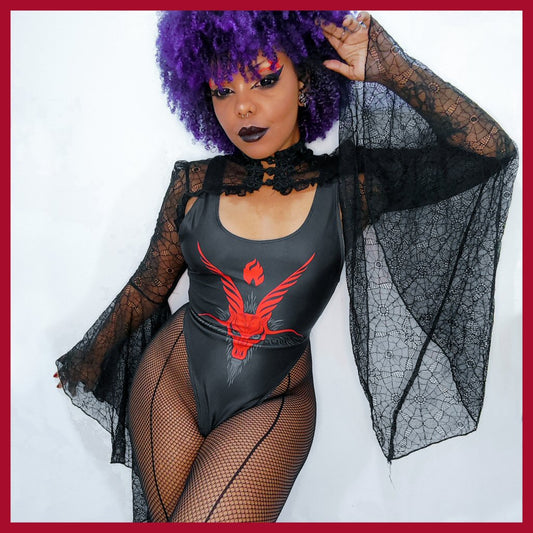 Sabbatic Goat One-piece Reversable Swimsuit