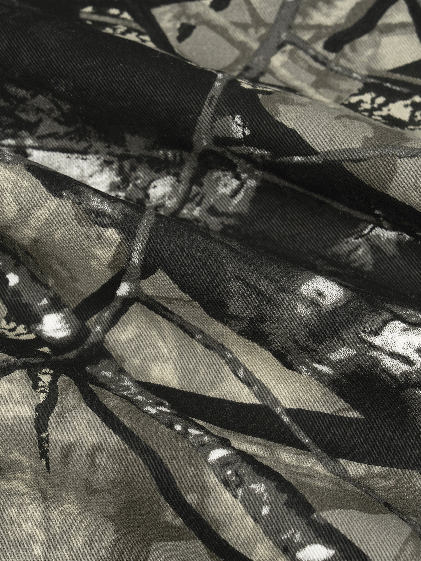 Kovenkhaos Unisex Tree Camo Barrel Leg Pants