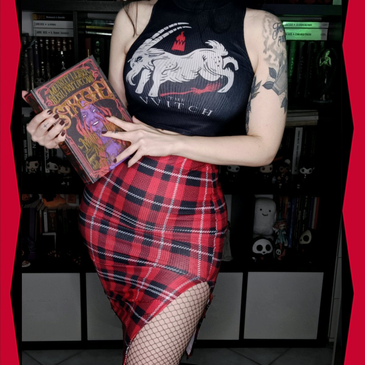 Live Deliciously Split High Skirt Set