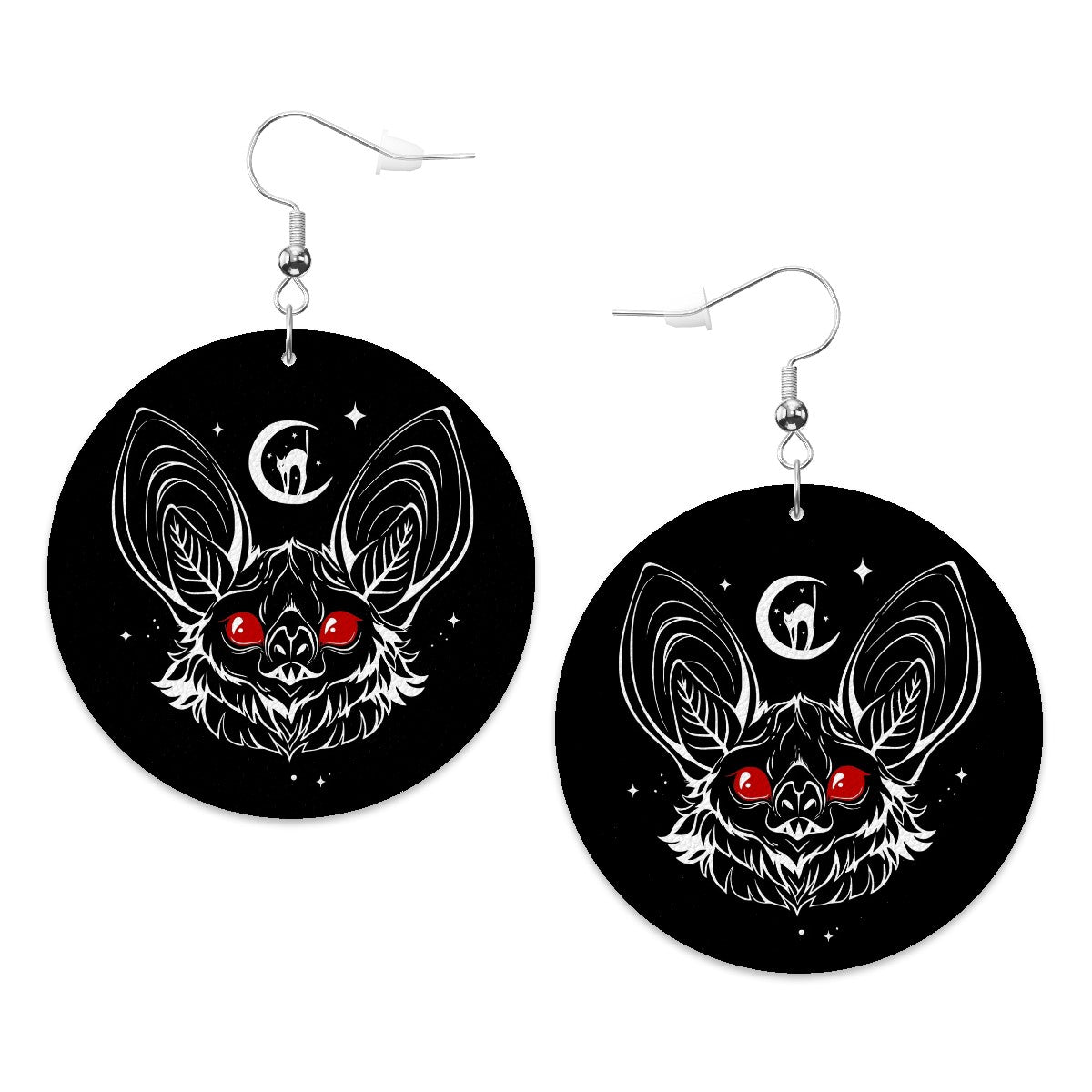 Nightbreed Circle Drop Earrings