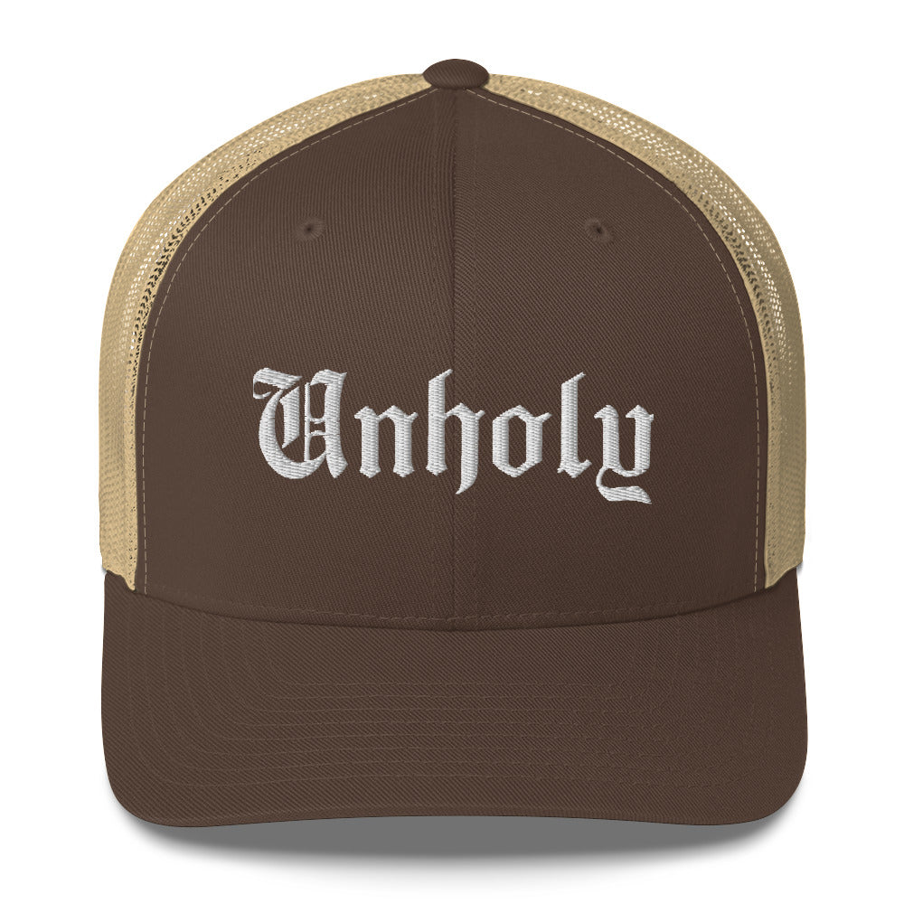 Unholy Trucker Cap