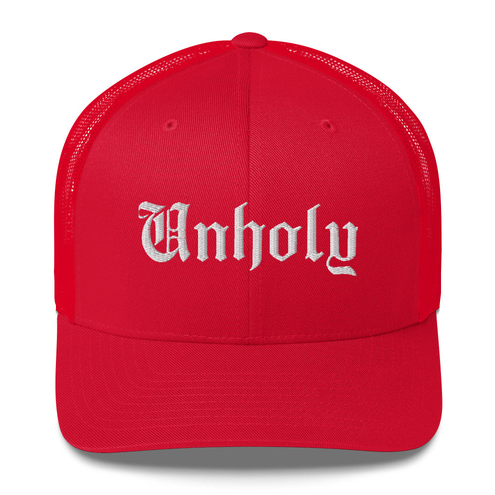 Unholy Trucker Cap