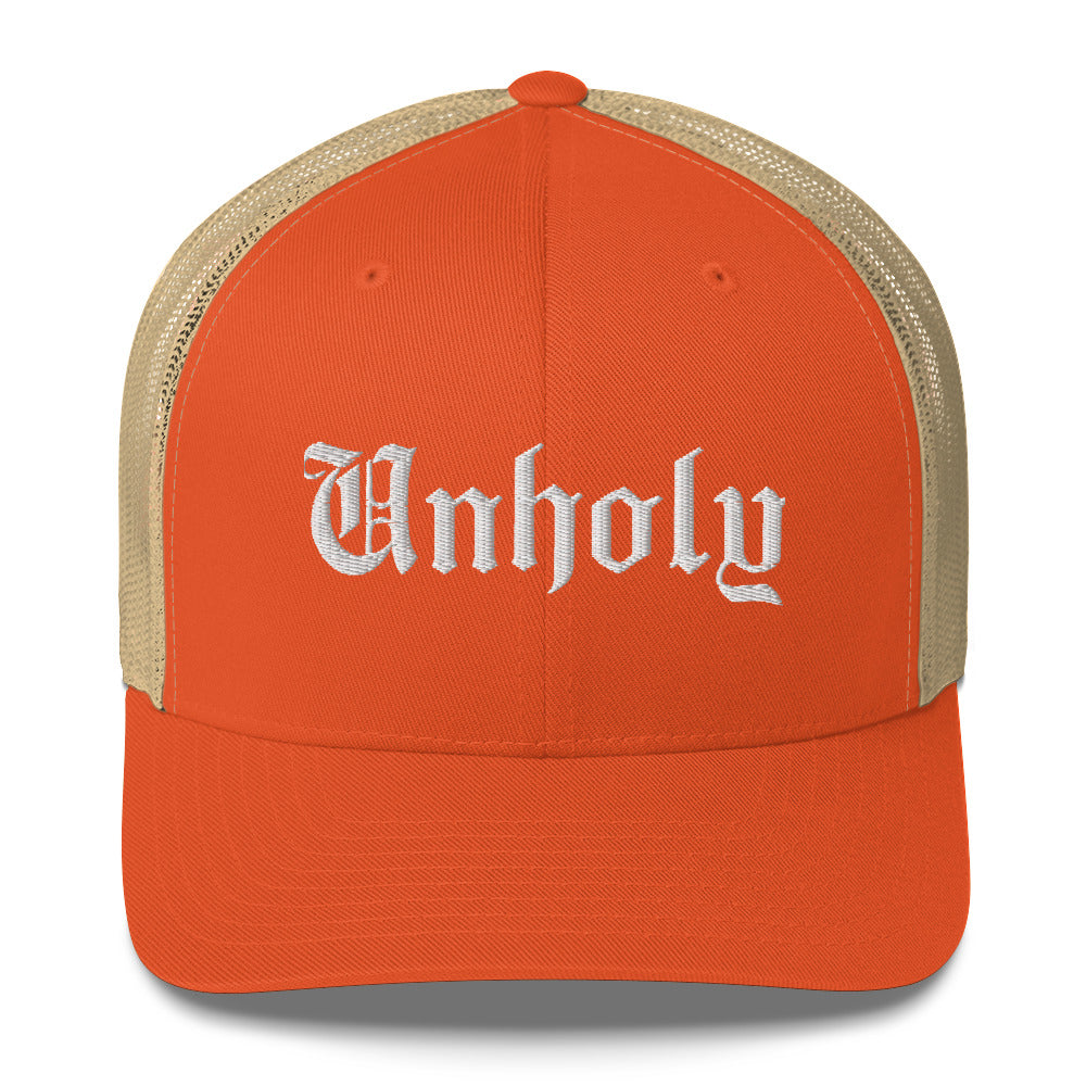 Unholy Trucker Cap