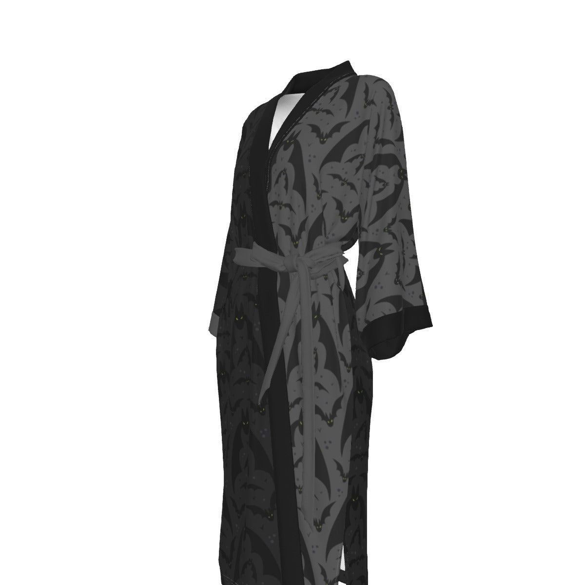 Bat Attack Kimono Long Robe