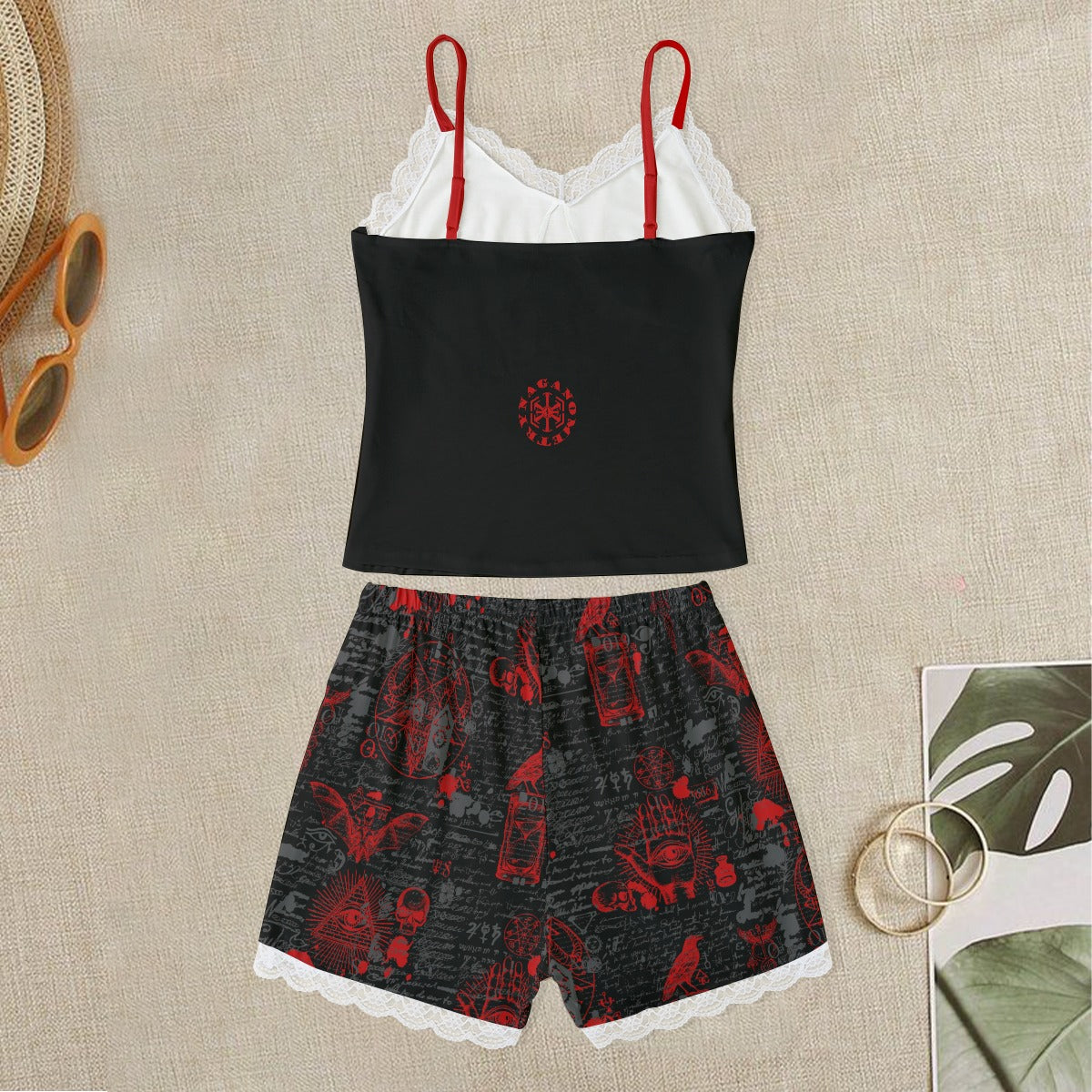 Devils Night With Lace Edge