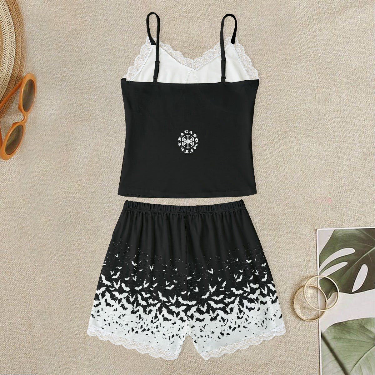 Luna Nights Cami With Lace Edge