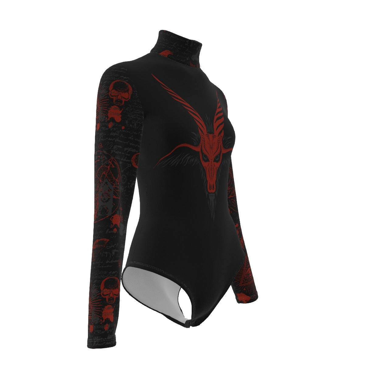 Devils Night Long Sleeve Bodysuit