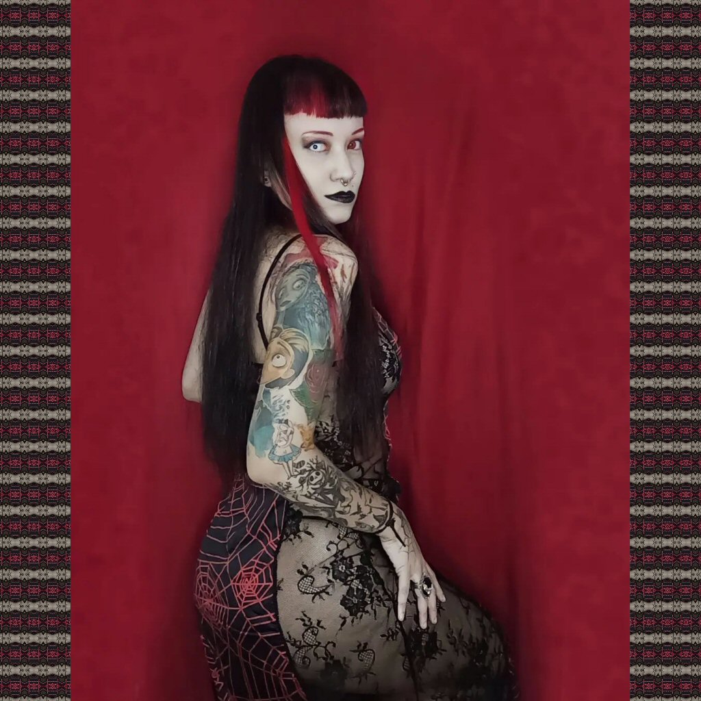 Black Widow Lace Cami Cross Back Dress