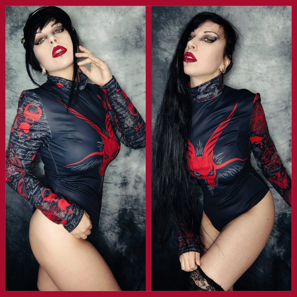 Devils Night Long Sleeve Bodysuit