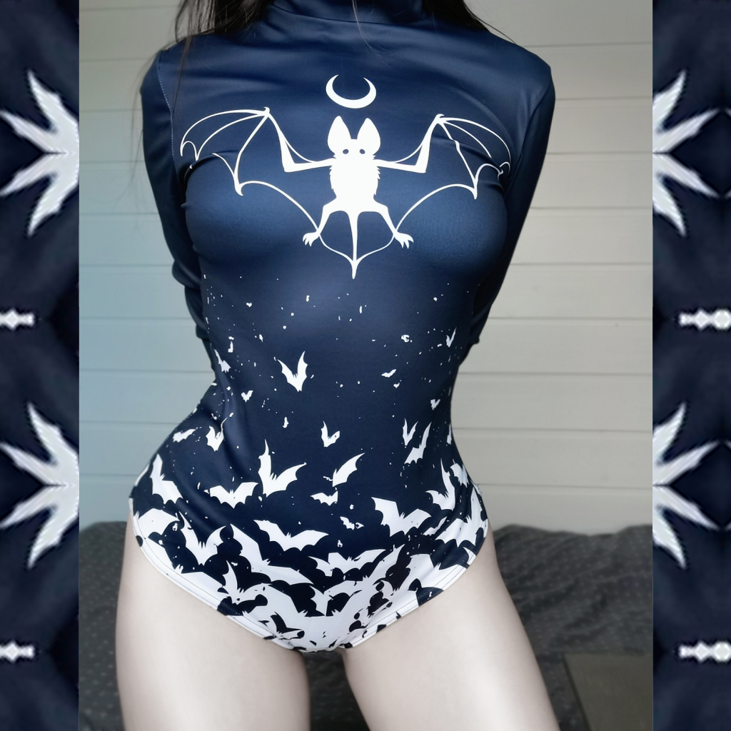 Release the Bats Long Sleeve Bodysuit