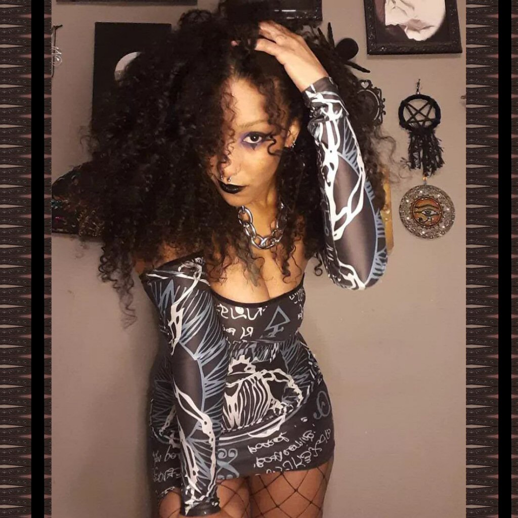 Khepri Back Lace-up Dress