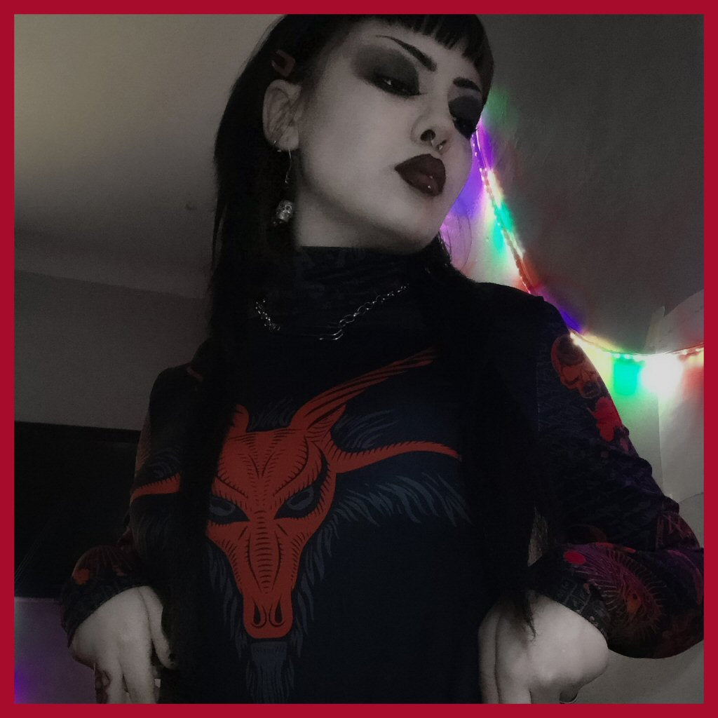 Devils Night Long Sleeve Bodysuit