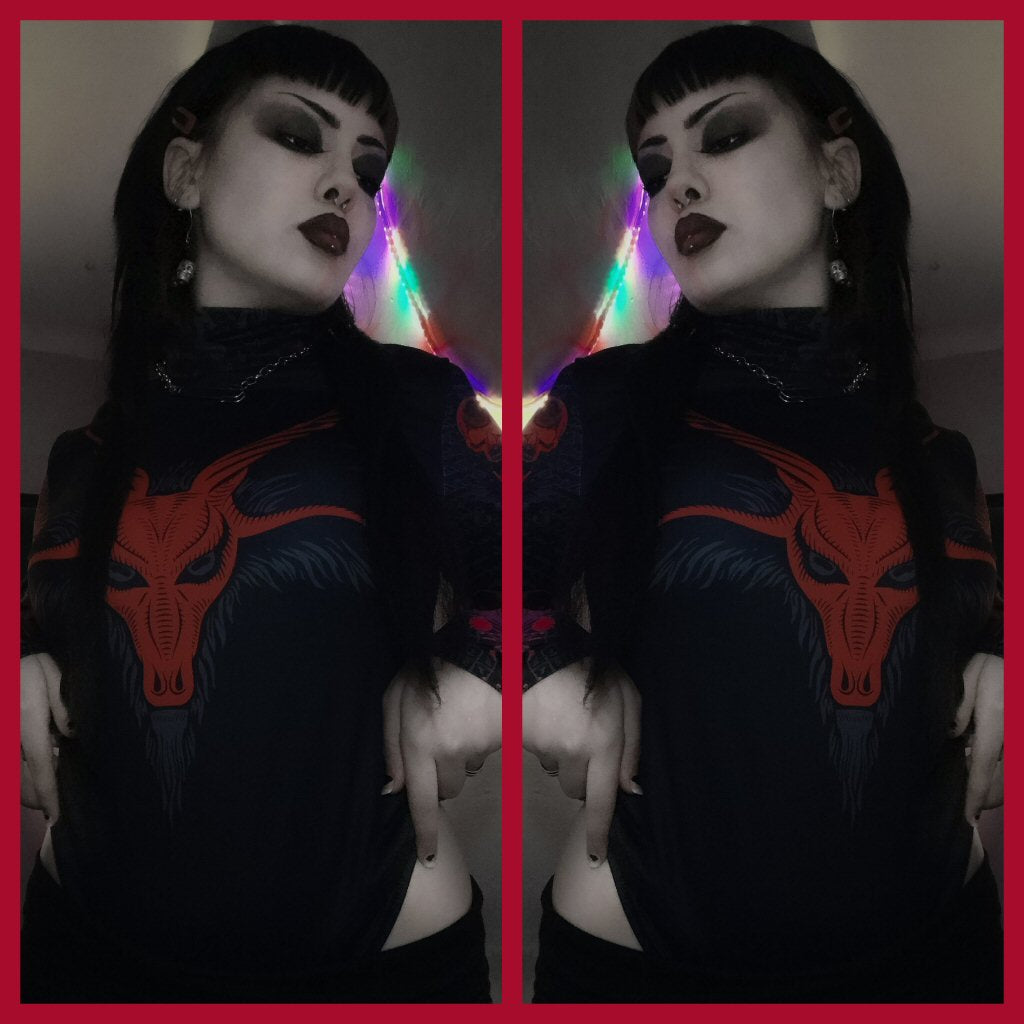 Devils Night Long Sleeve Bodysuit