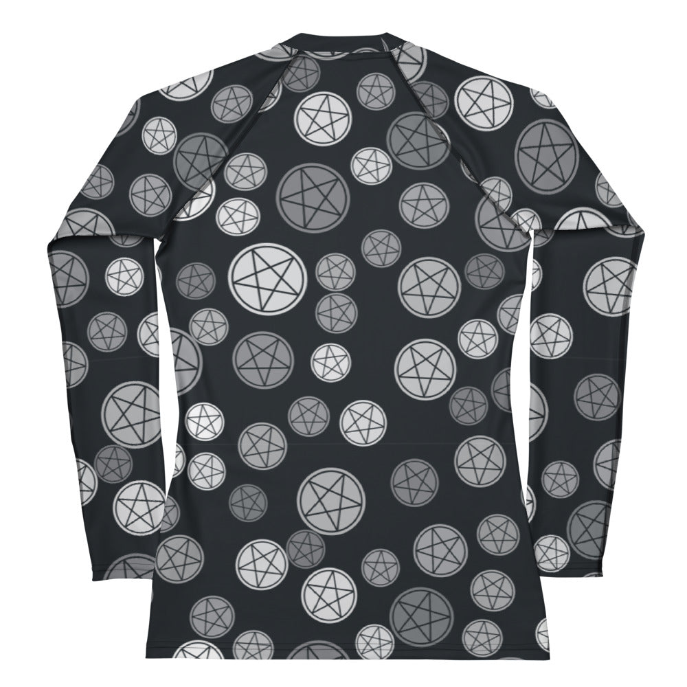 Pentagrams Women's Rash Guard