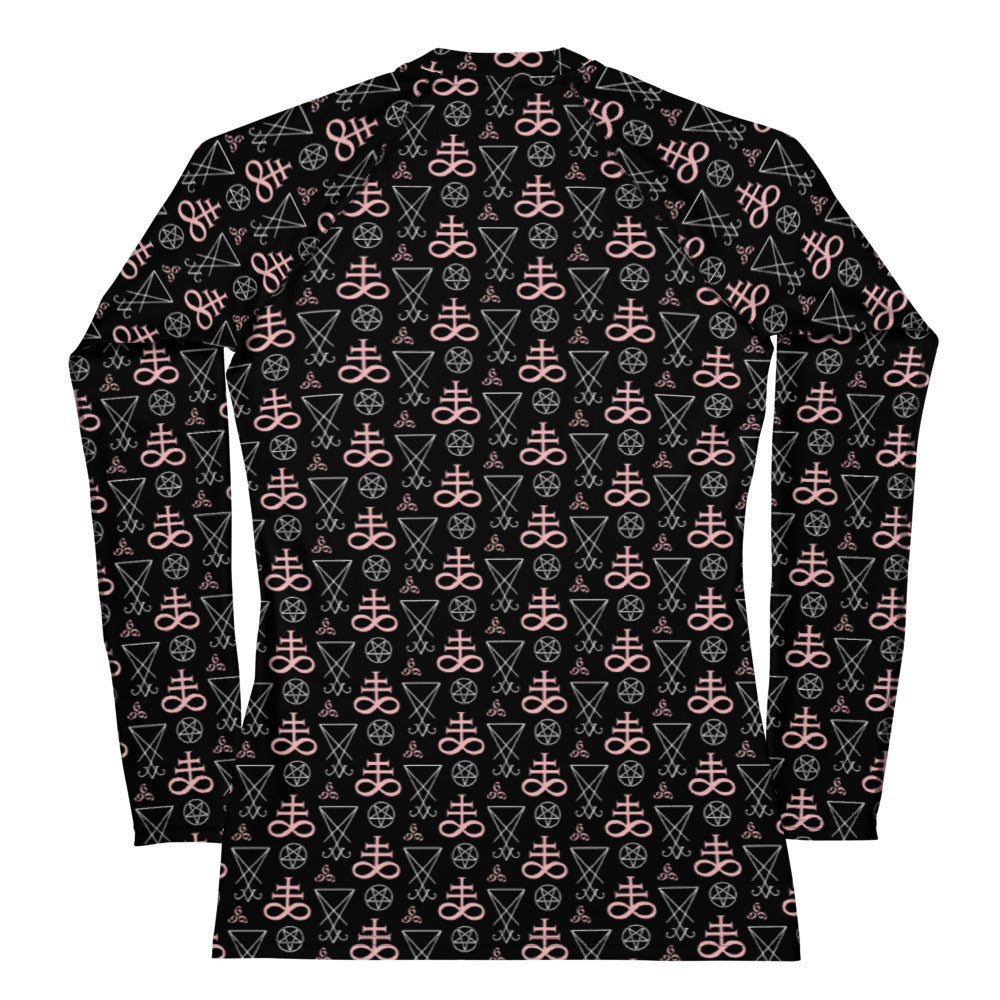 Luciferian Women's Rash Guard