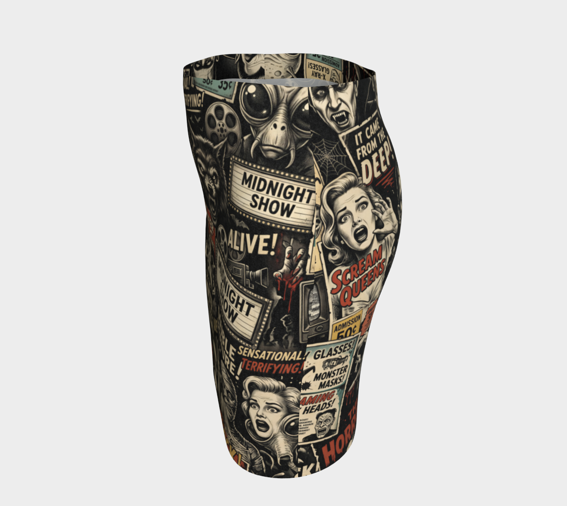 Horror Montage Fitted Dress