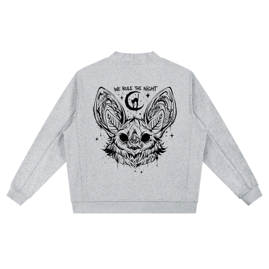 Night Breed Unisex Essential Heavyweight Sweat Cardigan