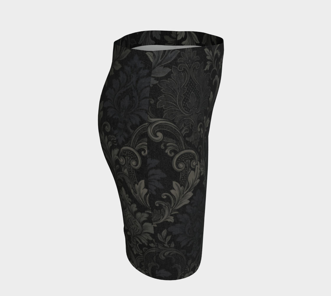 Damask | Goth Style Fitted Dress