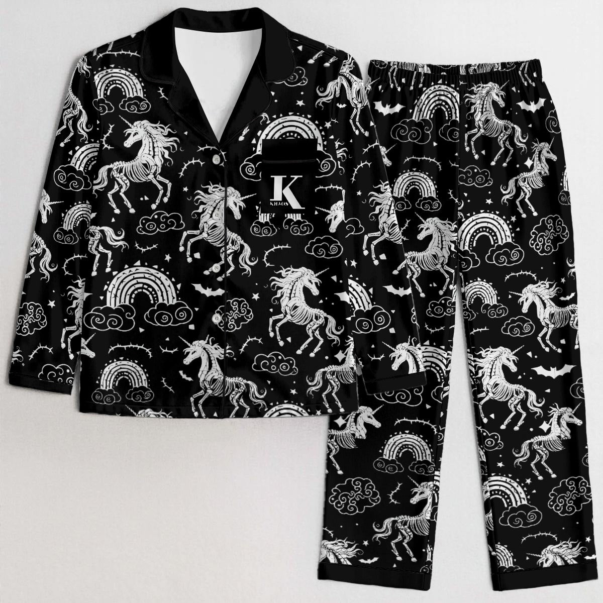 The Last Unicorn Women's Satin Pajama Set