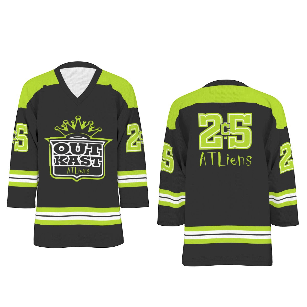 Outkast - Atliens Unisex V-neck Hockey Jersey