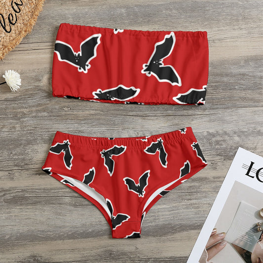 Bratty Strapless Bikini Swimsuit