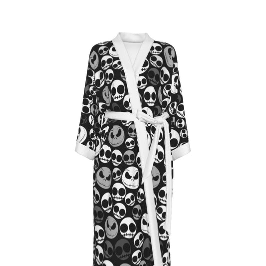 Jack Skellington Women's Satin Kimono Robe