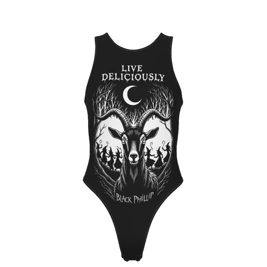 Live Deliciously Tank Bodysuit
