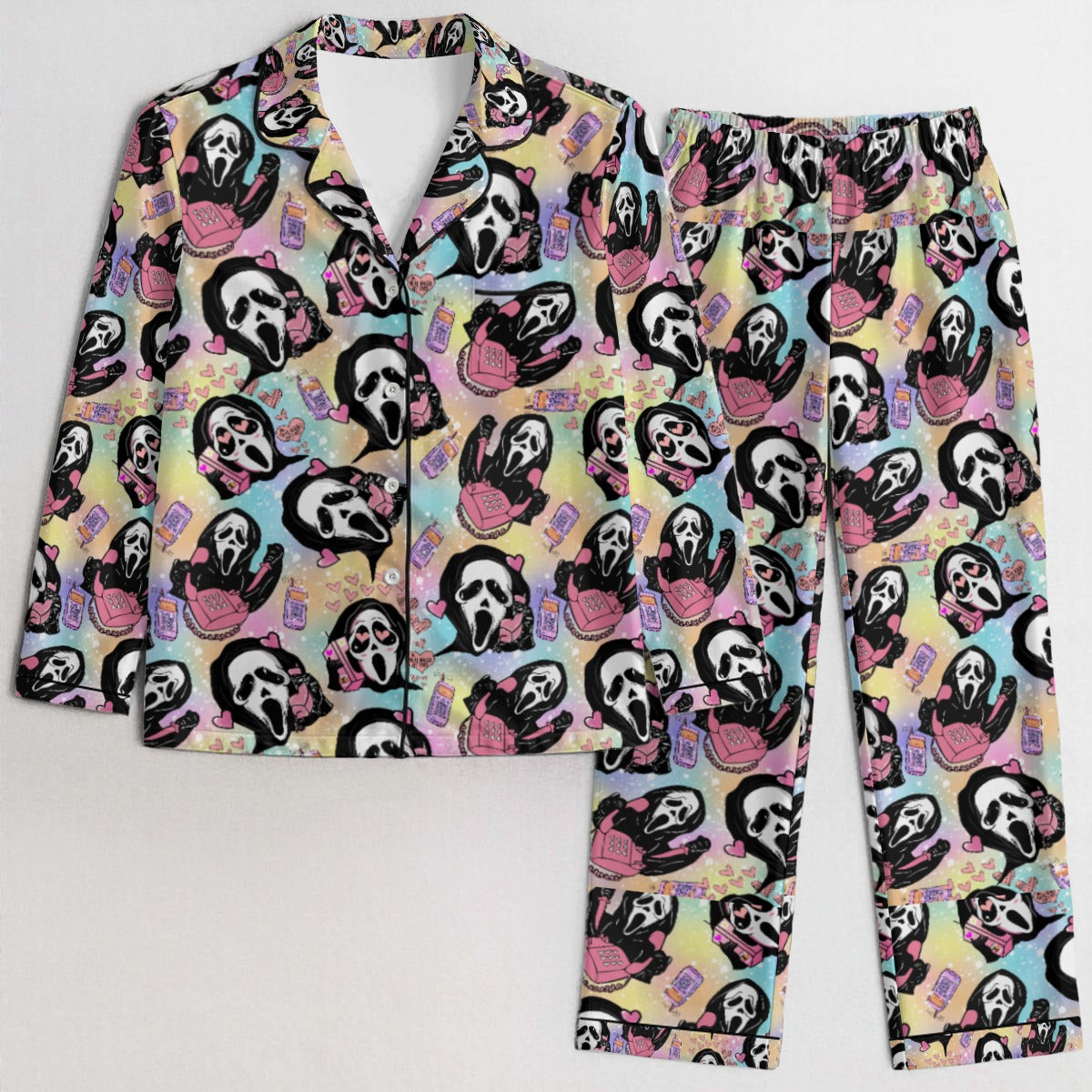 Call Me Women's Satin Pajama Set