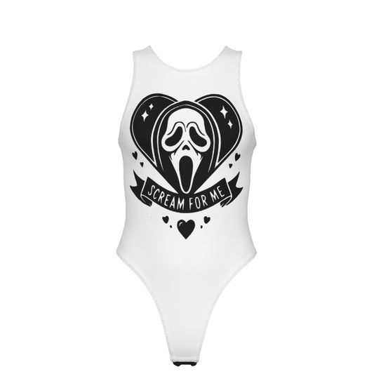 Scream for Me Tank Bodysuit