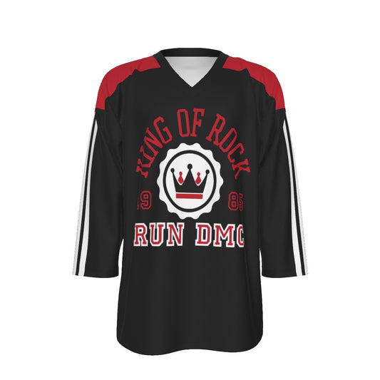 Kings of Rock Unisex V-neck Hockey Jersey